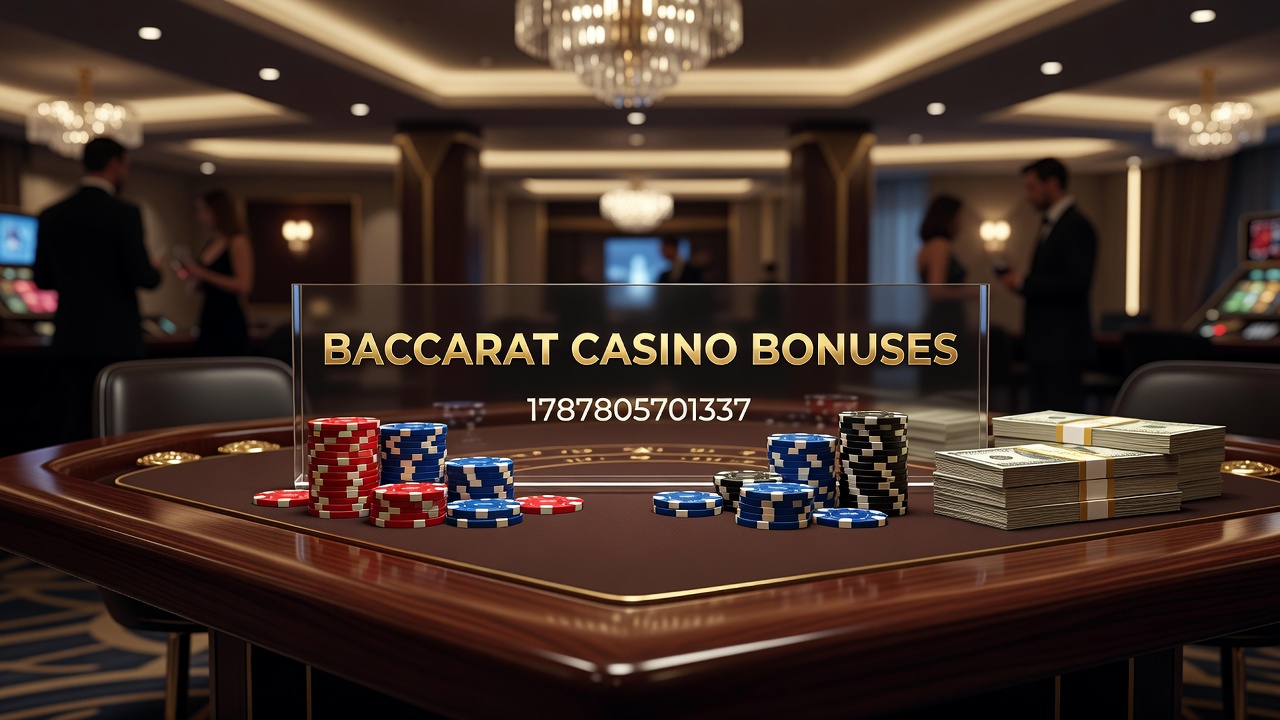 Comparison chart of baccarat bonus wagering requirements across different casino sites
