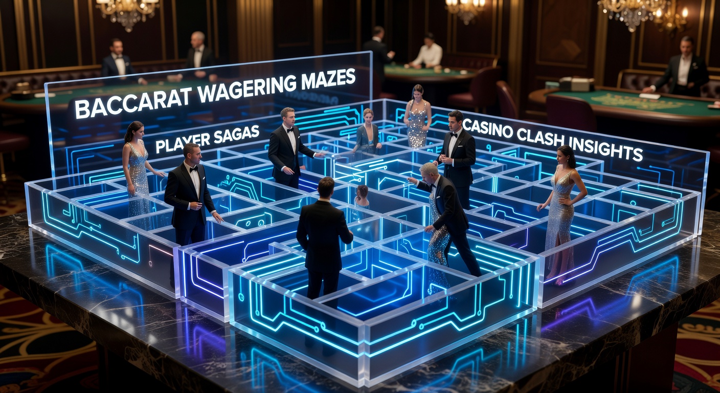Close-up of a player's hand placing chips on a baccarat layout amidst casino surveillance cameras, symbolizing player strategies meeting casino oversight