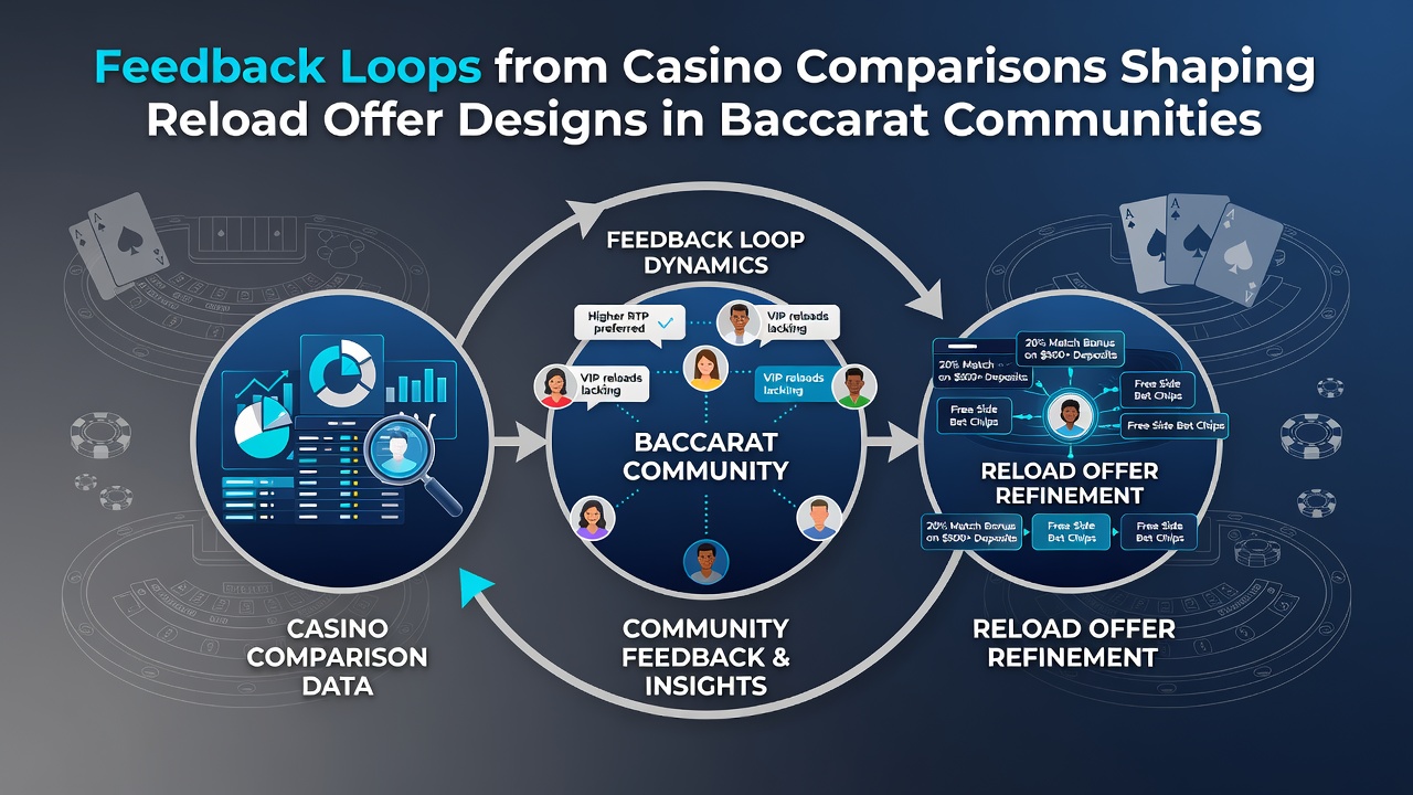 Players discussing reload offers in an online baccarat community forum