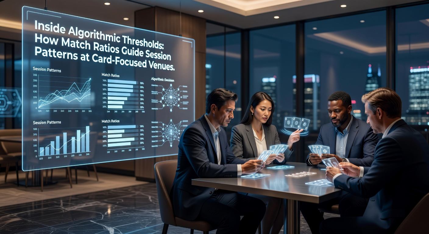 Algorithmic monitoring systems tracking player sessions at card game tables in a modern casino environment