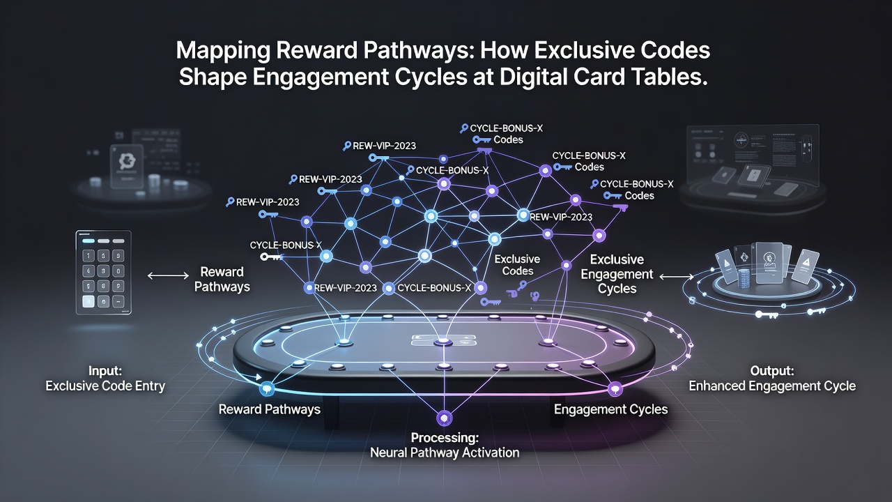Analytics dashboard mapping reward pathways and engagement cycles on a virtual baccarat platform