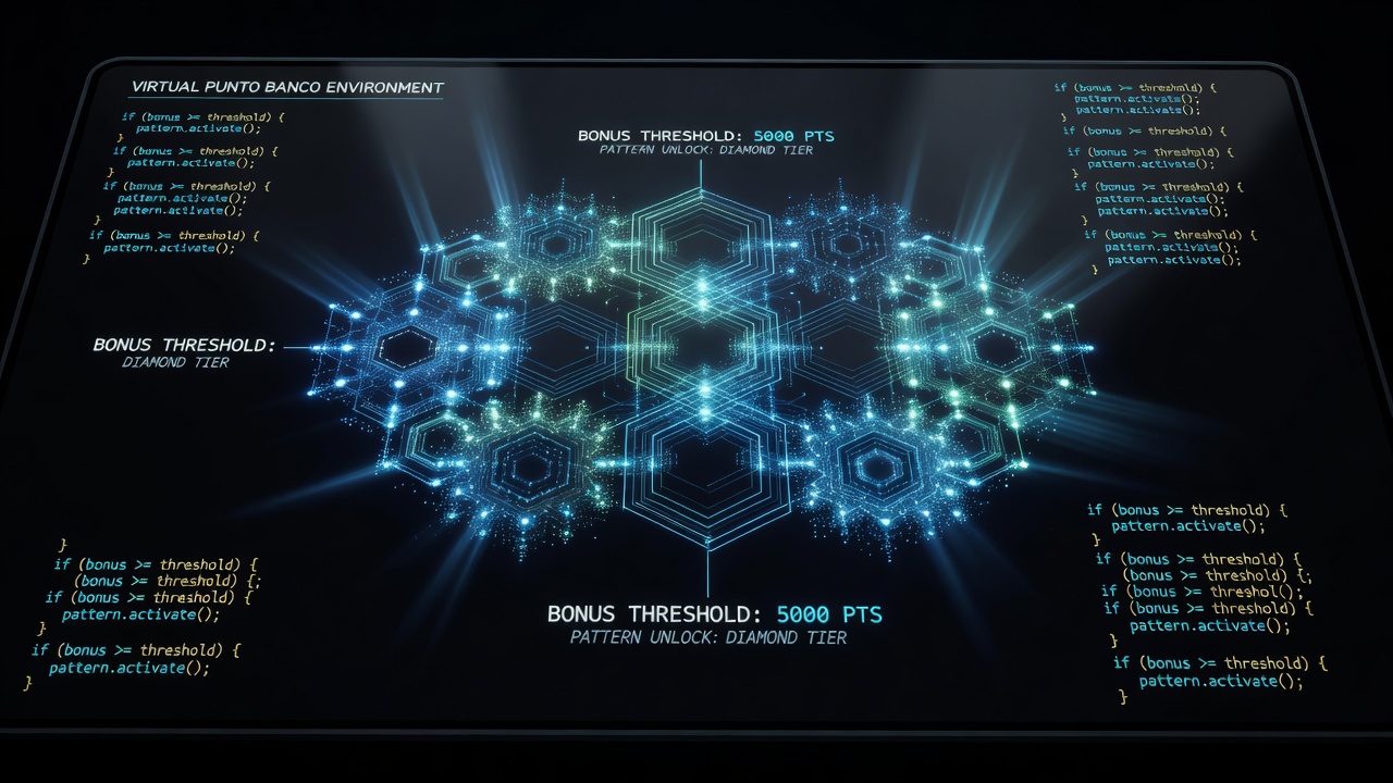 Analytics dashboard displaying punto banco player cohorts segmented by bonus threshold levels and session outcome distributions